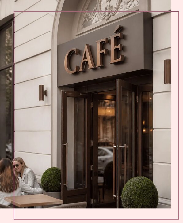 Объемные буквы для кафе в Угличе от 7815 р. | Аванза-Глч